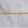 14Kt. gold plated Smooth Anchor Chain Necklace