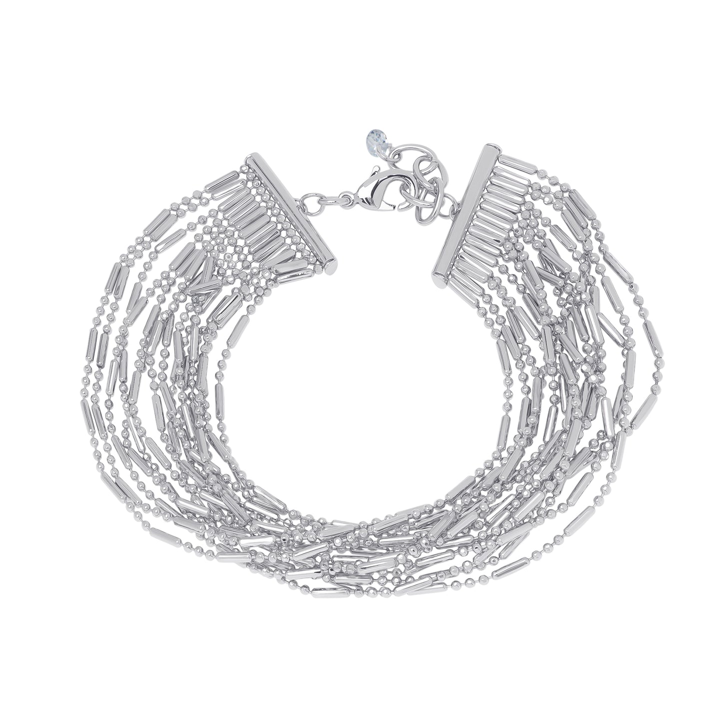 Silver Plated Cubic Zirconia Bracelet